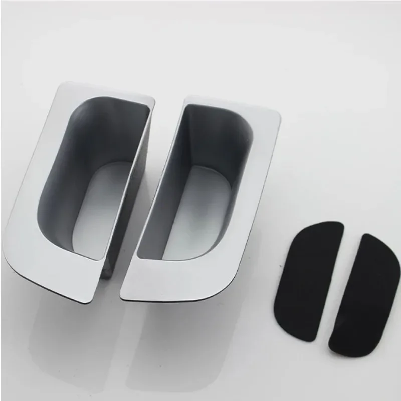 2Pcs/Set Car Door Storage Box For Ford Focus 2 MK2 2009-2014 Phone Container Glove Tray Armrest Handle Pocket Accessories