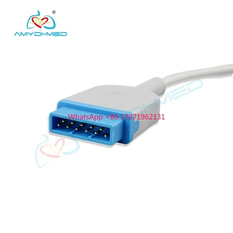 Compatible For Mansim Spo2 Sensor Adapter Connector Spo2 Extension Cable