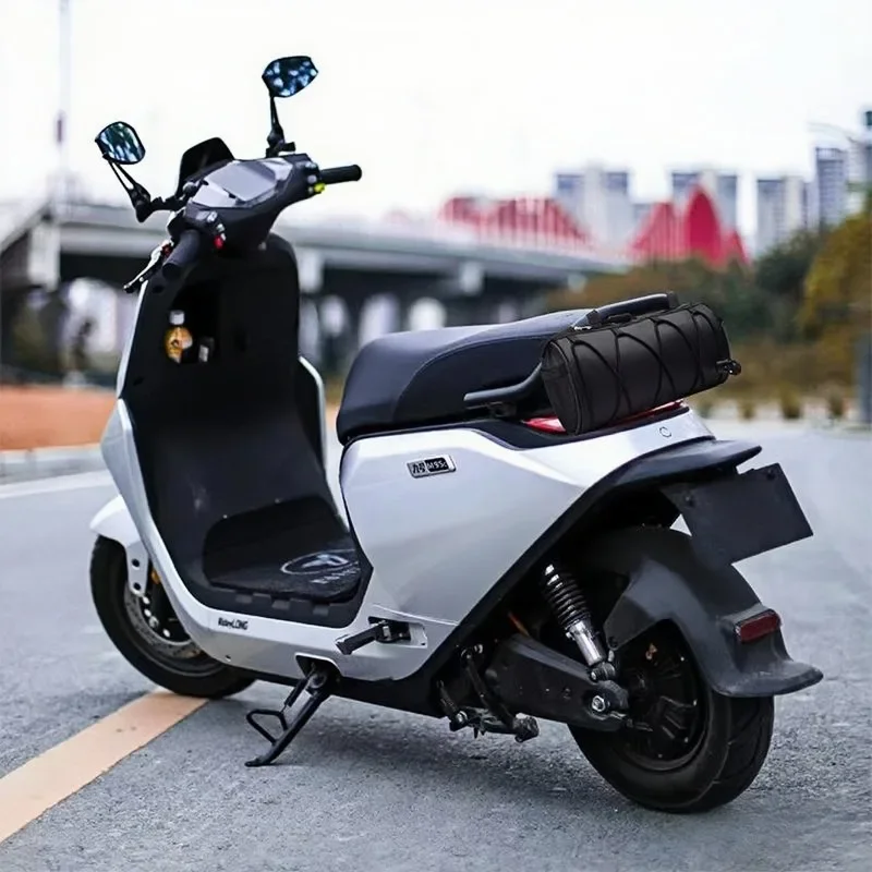 

Подходит для электрического скутера Ninebot, мотоцикла, универсальная задняя стойка, водонепроницаемая сумка для хранения на хвосте
