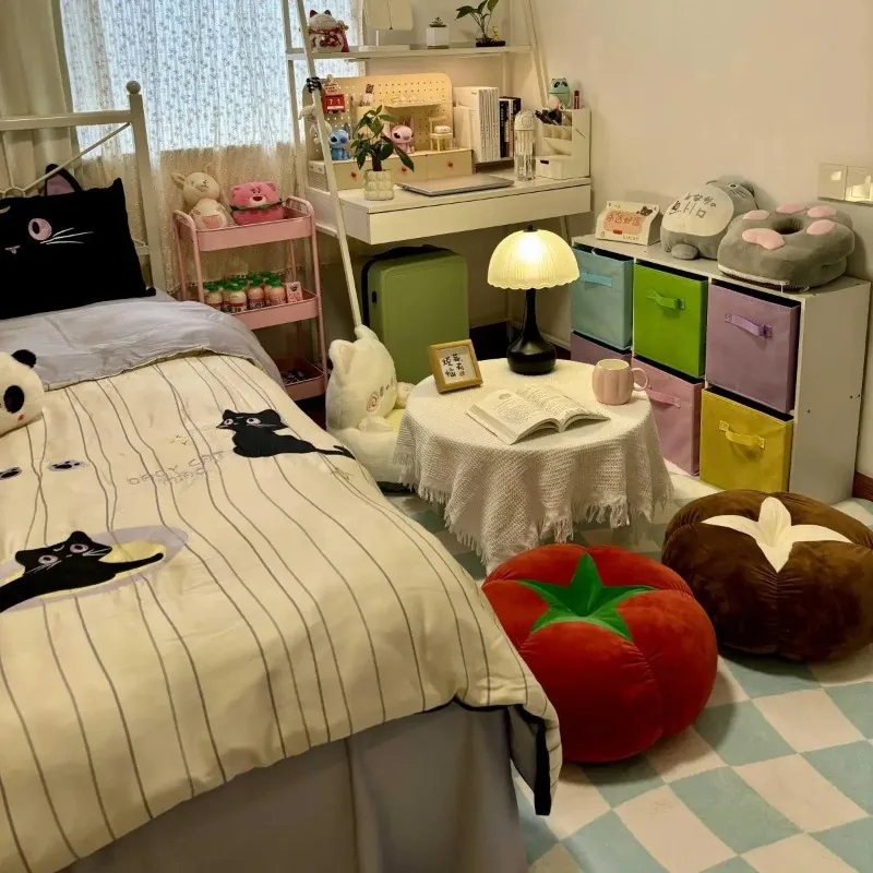Niedliches, weiches Pilz-Tomaten-Futon-Kissen, Bett-Kissen, Puppe, Dekokissen, Kissen für das Wohnzimmer, Sofa-Kissen – Detail 8