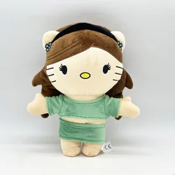 Hello Kitty as Ariana Grande Plush Doll Plushies Stuffed Toys Cute Kids Boys Girls Christmas Gifts