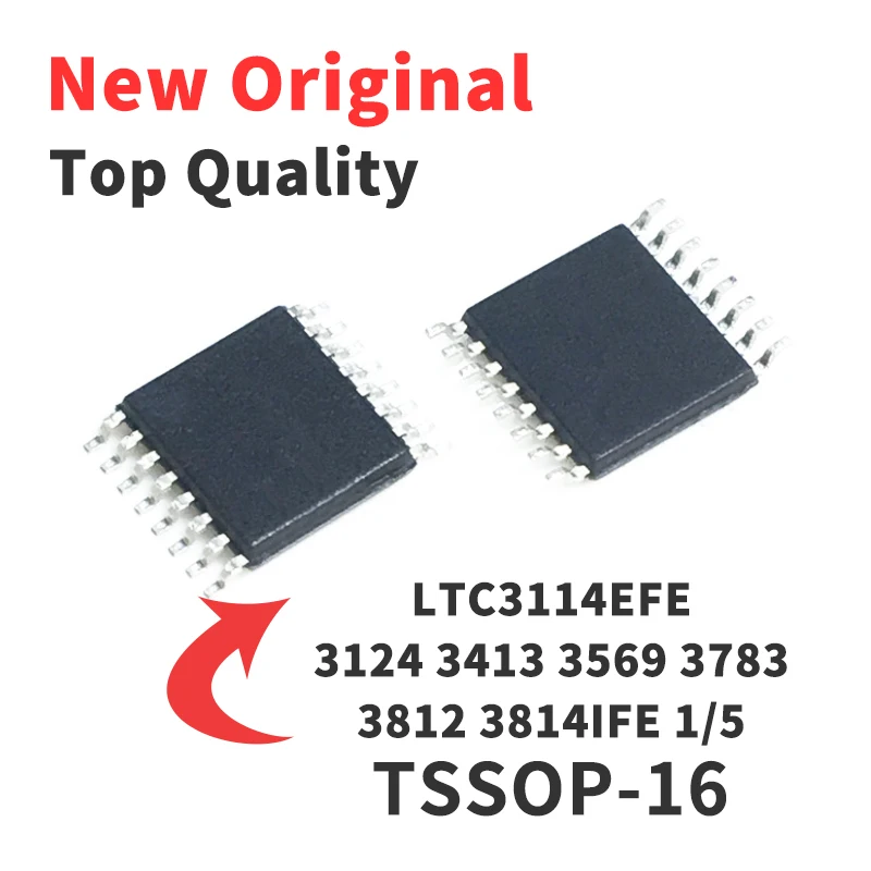 1 Piece LTC3812EFE-5 LTC3783EFE LTC3569EFE LTC3413EFE LTC3124EFE LTC3114EFE-1 LTC3814EFE-5 TSSOP-16 Chip IC New Original