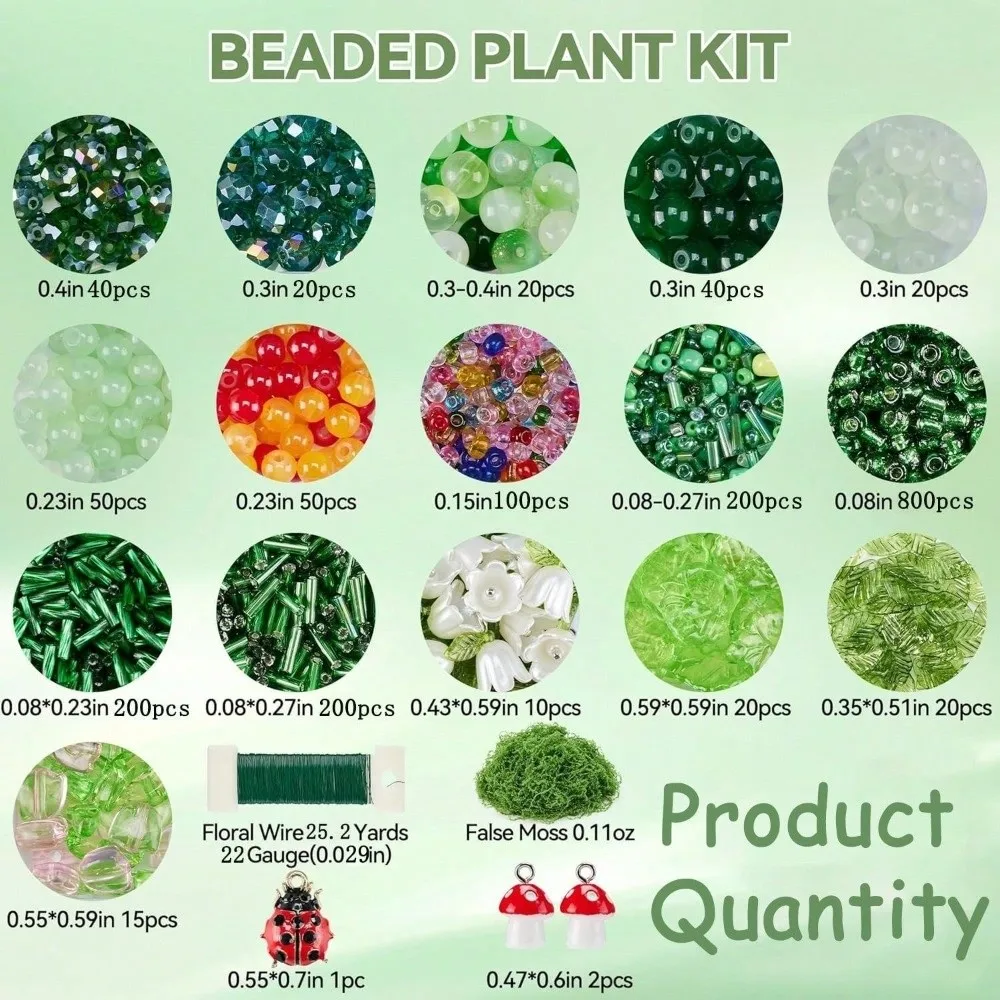 green-glass-potted-plants-beads-with-plant-pots-crystal-leaf-pieces-beads-plant-craft-handmade-beaded-plant-kit-for-plant-lovers