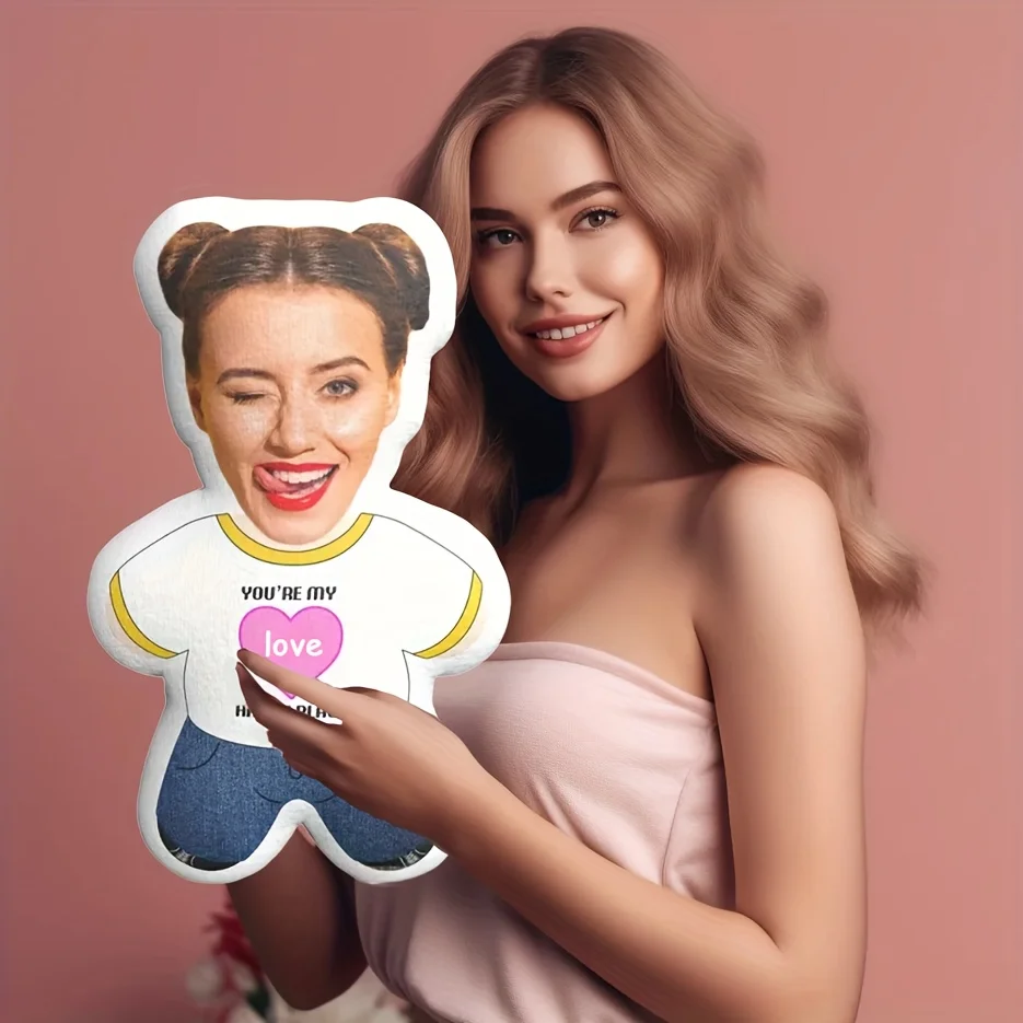 Custom Photo Pillow with 
