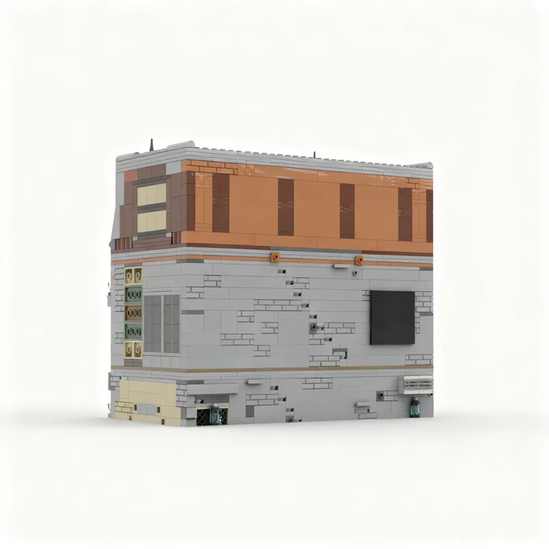 2503pcs MOC Downtown Library Alternate Modular Streetscape Model Building blocks Construction toys Christmas gifts Brick Kids