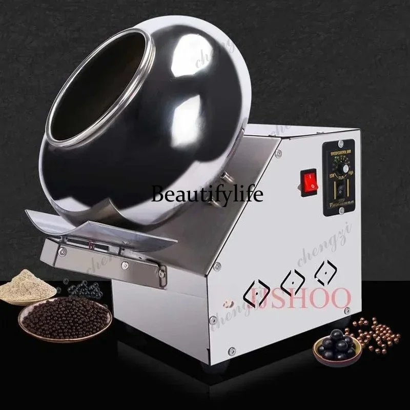 AB AB02  Sugar Coating Machine Small Sugar Film Coating Pan Machine For Tablet Chocolate Dragee Peanut