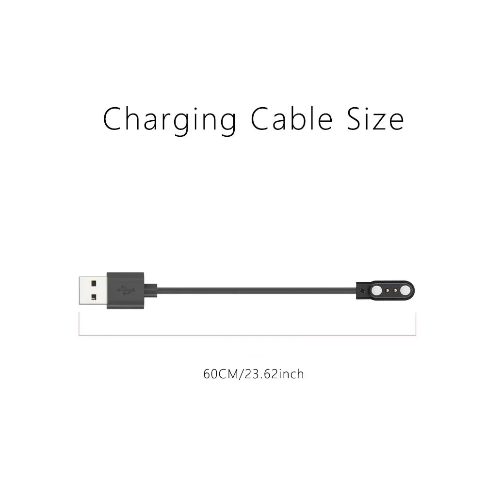 USB Charger Cable For Smart Watch Mibro GS Pro Active Mibro A2 A3 T1 T2 C2 C3 C4 Mibro Lite 2 3 Pro Smartwatch Accessories view 3