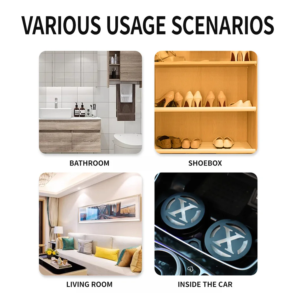 Car Perfume Solid Gel Air Freshener 220G Bedroom Living Room Bathroom Shoe Cabinet General Deodorant Durable Multi Fragrance