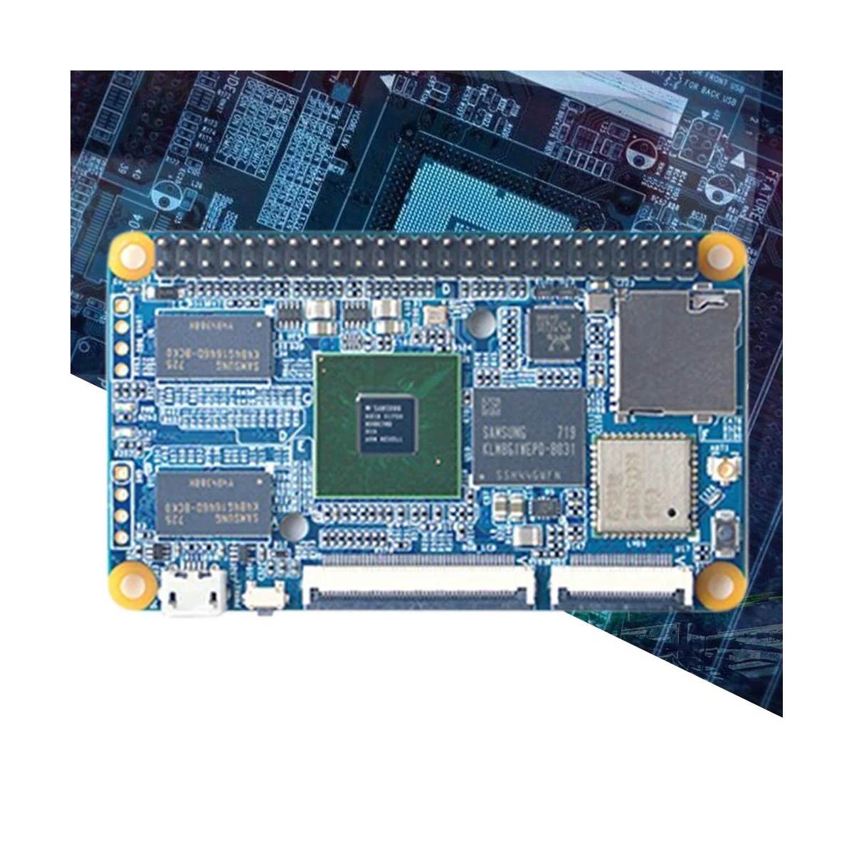 안테나 포함 개발 보드, 코어 1G, 8G, EMMC, WiFi, BT 기가비트 이더넷 포트, Lubuntu, 안드로이드 7.1.2, CORE6818, S5P6818