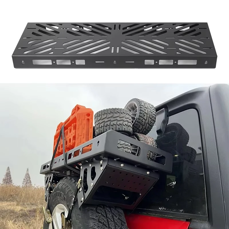 Car Spare Tire Luggage Rack Body Kit for All Off-Road Universal Wrangler TJ JK JL RV SUV Car Accessories 1997+custom