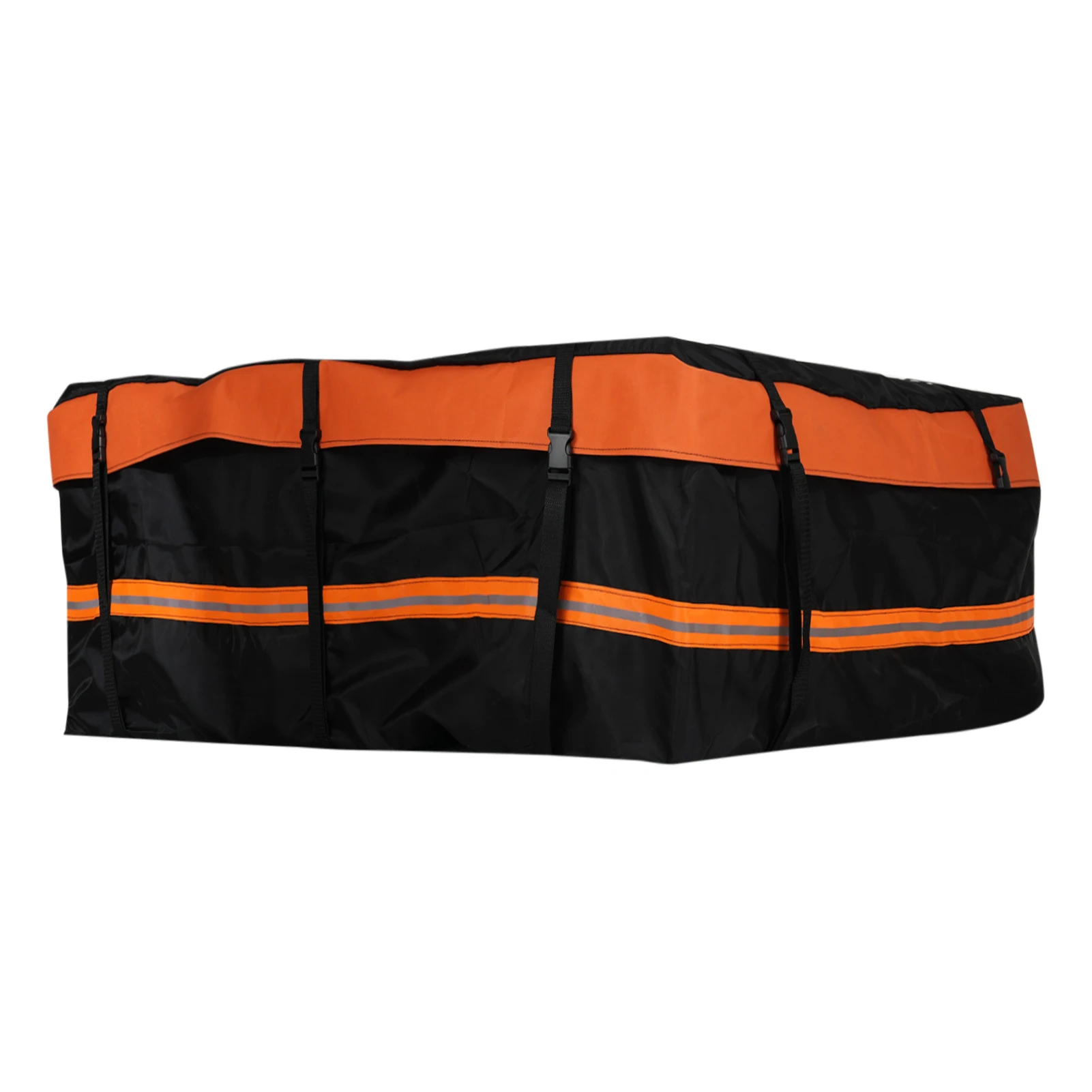 

800D Водонепроницаемая грузовая сумка на крышу автомобиля Универсальная сумка для багажа Сумка-куб для хранения 20 кубических футов для всех автомобилей со стойкой