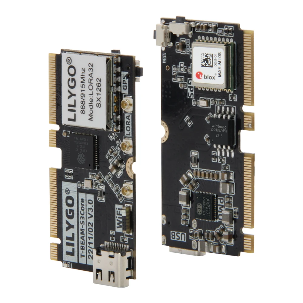 LILYGO TTGO T-BEAM-CORE V3.0 ESP32-S3 مجلس التنمية L76K UBLOX M10S-00B الإصدار 433Mhz 868Mhz شبكات الاتصالات