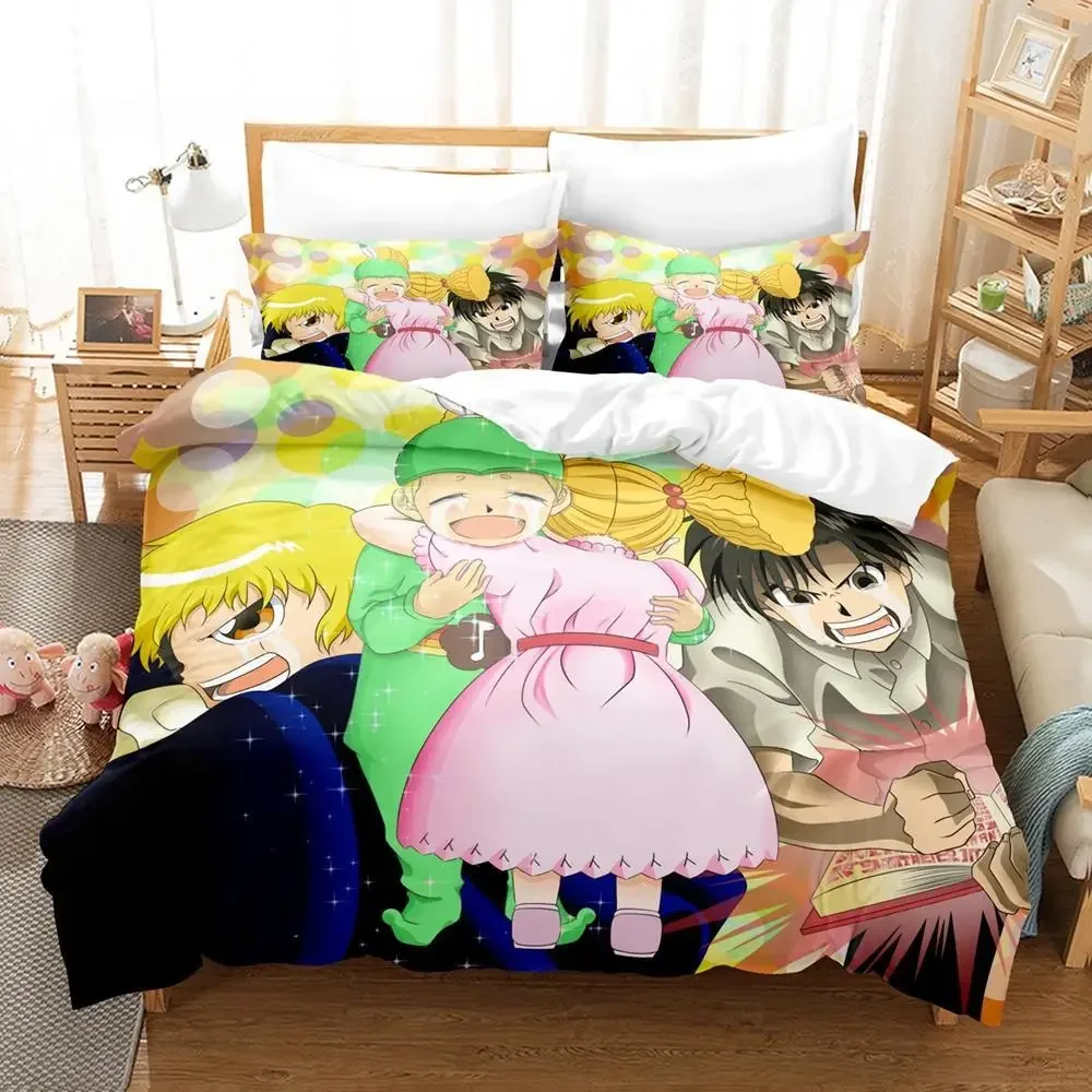 

3d Print Anime Zatch Bell! Bedding Set Single Twin Full Queen King Size Bed Set Adult Kid Bedroom Duvet cover Sets Home Textiles