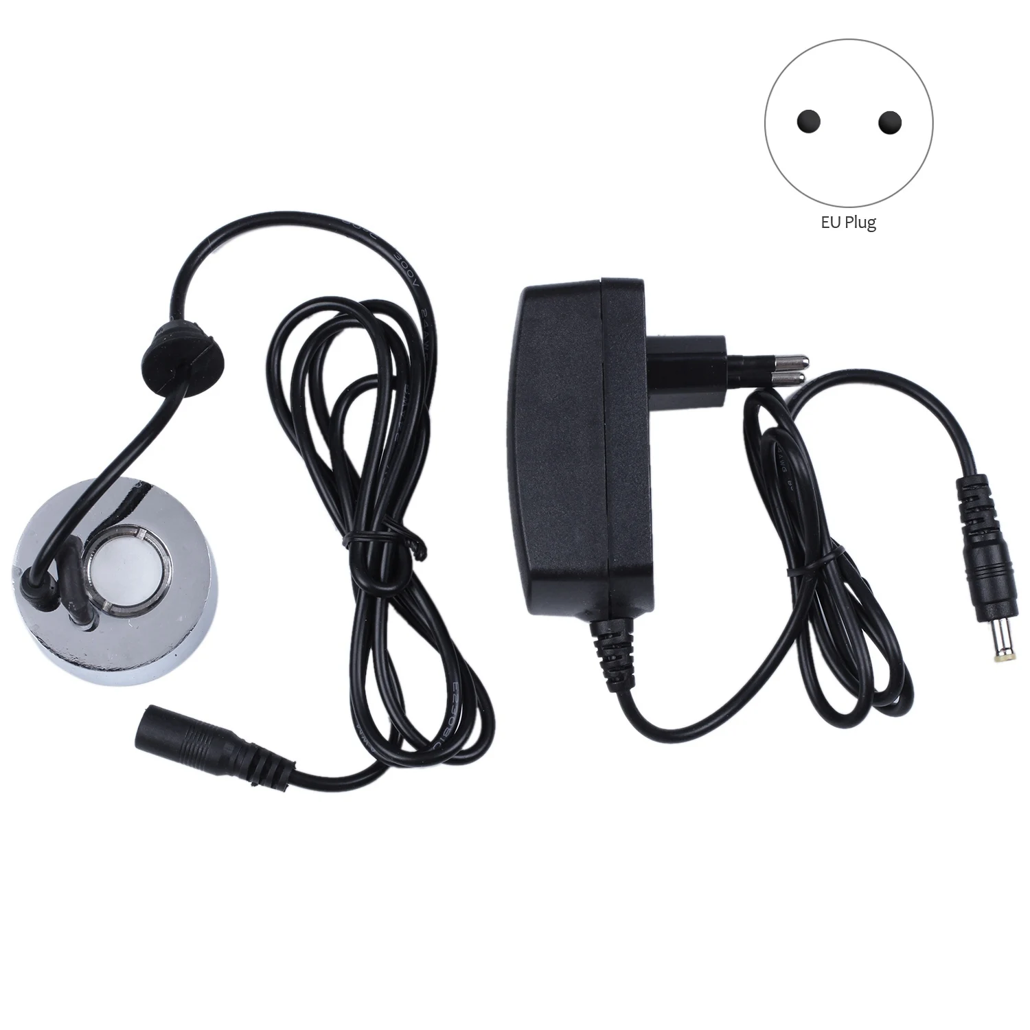 Humidificador ultrasónico M04K, 45Mm, 24V CC, generador de niebla, nebulizador, fuente de agua, cabezal atomizador para estanque, humidificador de aire, enchufe europeo