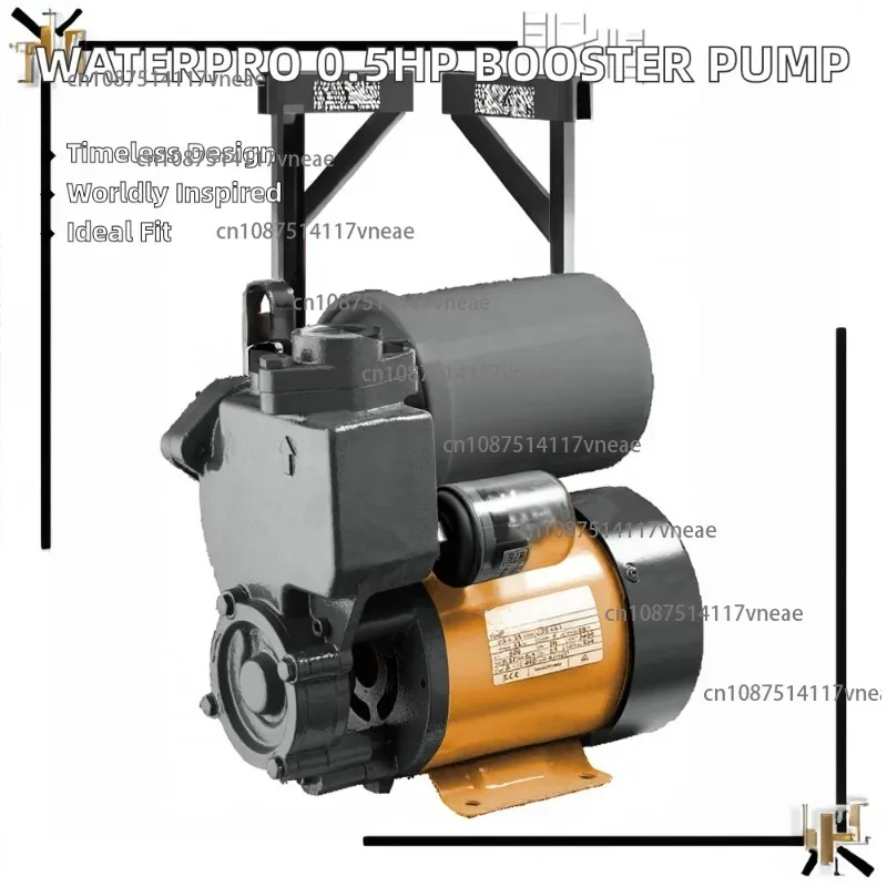 0.37kw 0.5hp Auto Self-Priming Booster Pump Low Pressure Domestic Peripheral