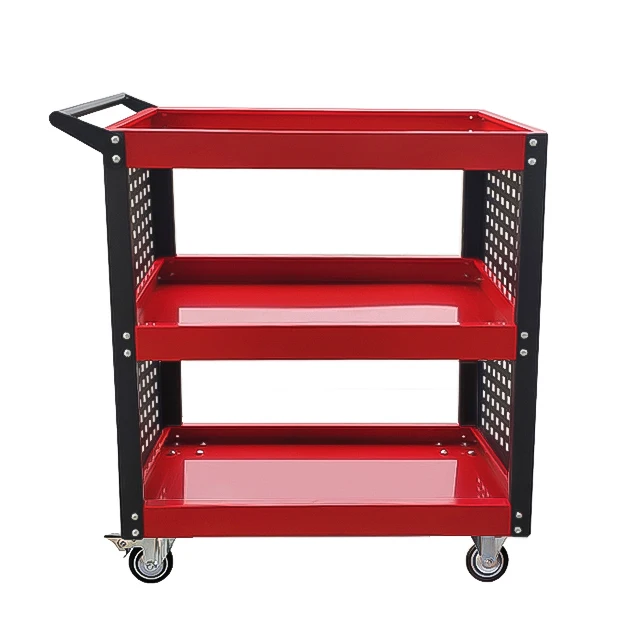 a forFactory Supply   Portable Rolling Mobile Pit Tool Cart 300kg Load Capacity Waterproof Lockable