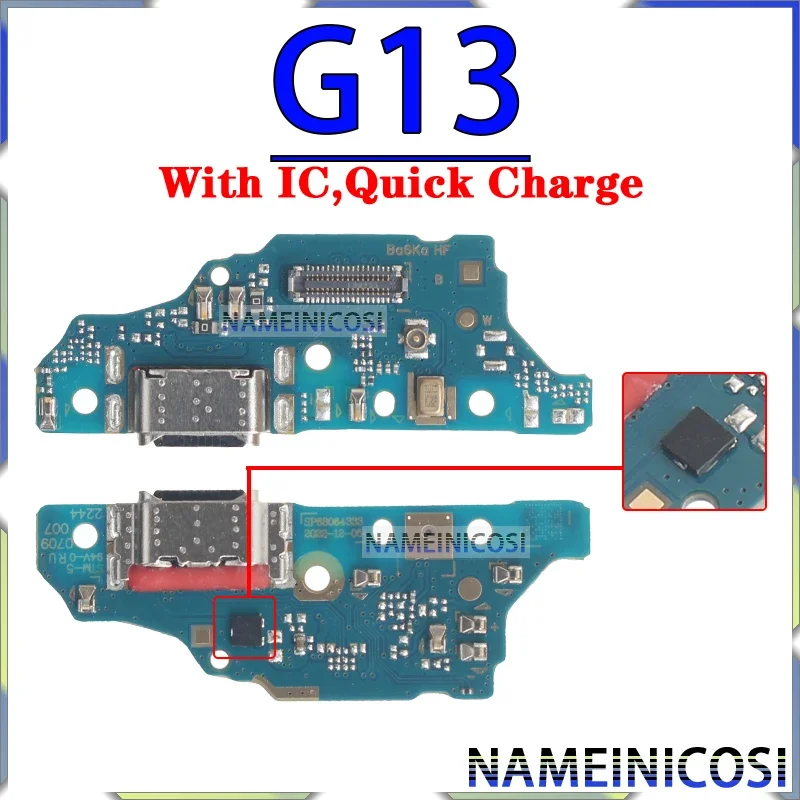 Usb Dock Charger Connector Ports for Motorola Moto G13 G04 G14 G24 Power G34 G54 G64 G84 G23 G53 G73 Charging Board Module Flex