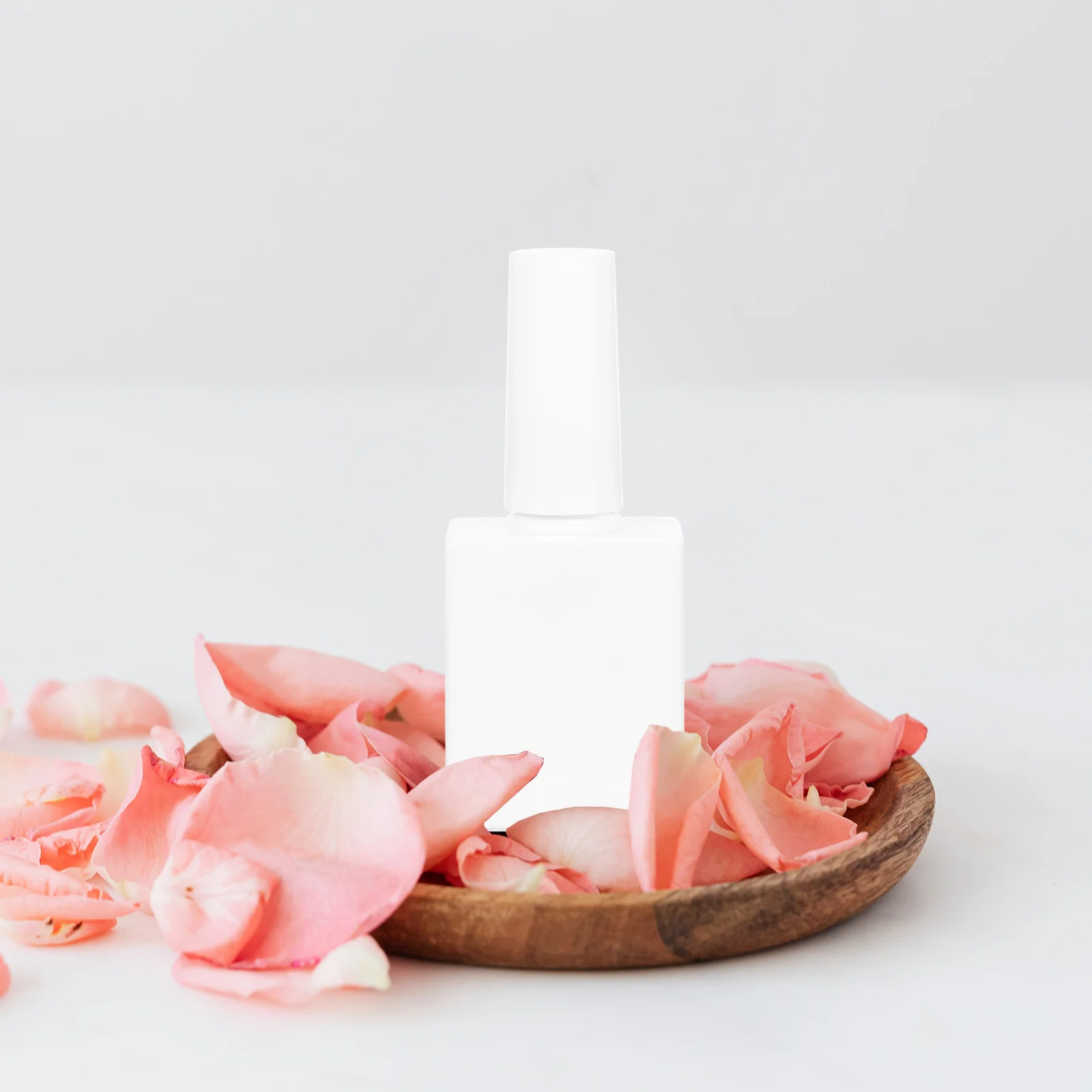 6 قطع من زجاجات طلاء الأظافر الفارغة، مجموعة أدوات إزالة زجاجات الجل للسفر