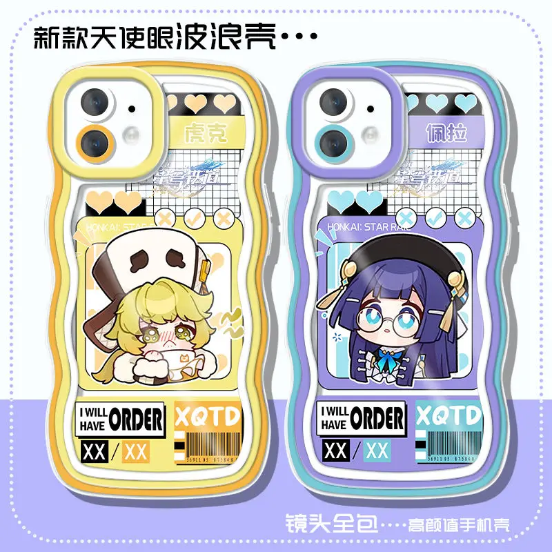 Honkai: Star Rail Phone Case Anime for IPhone 11 12 13 14 Pro Max X XS Max XR Protection Cover Silicone Phone Casees March 7th