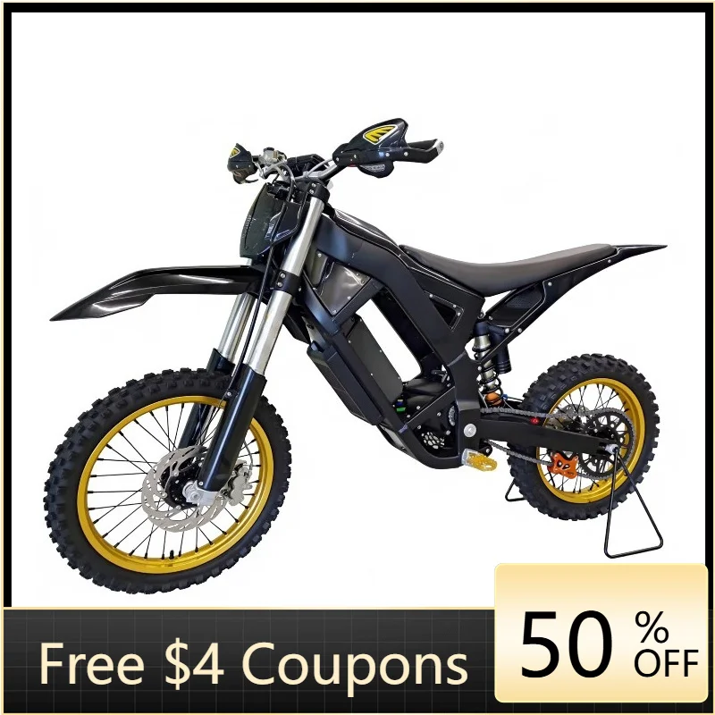 Rs Race Electric Motorcycle Direct Drive | 36kW 640Nm 5.5kWh Replaceable Semi-Solid Battery | Off-Road Superbike GMX 72V Full