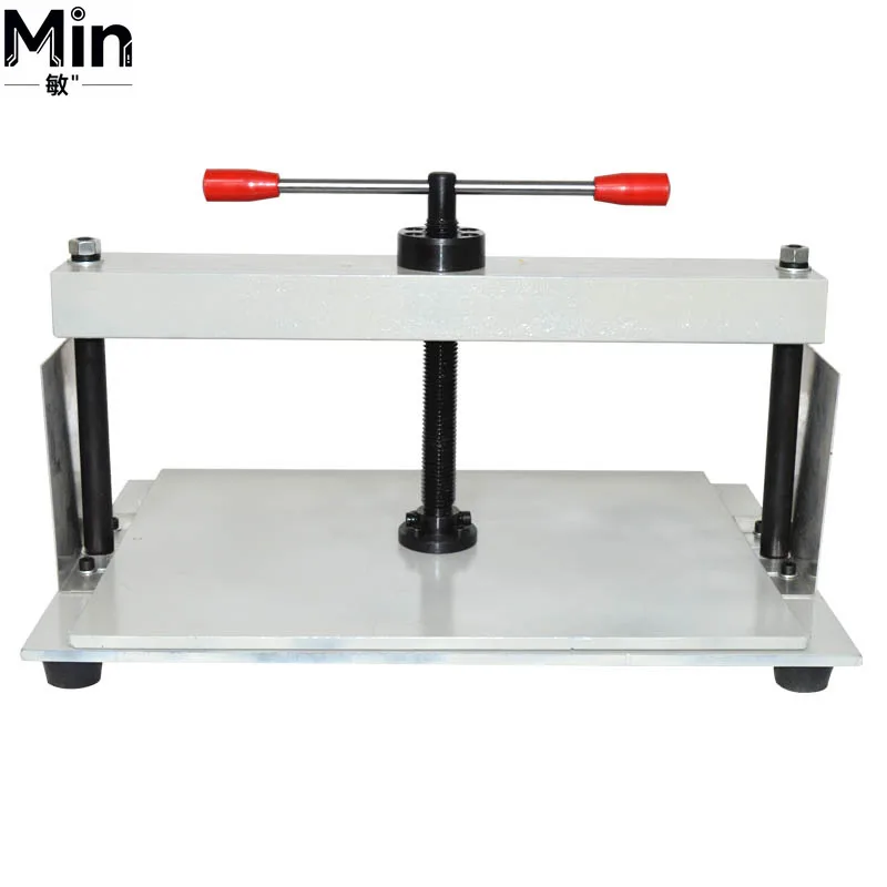 A3 Plus 430*320MM Manual Paper Press Book Flattening Machine Nipping Machine for Bills Checks Brochures Book Binding