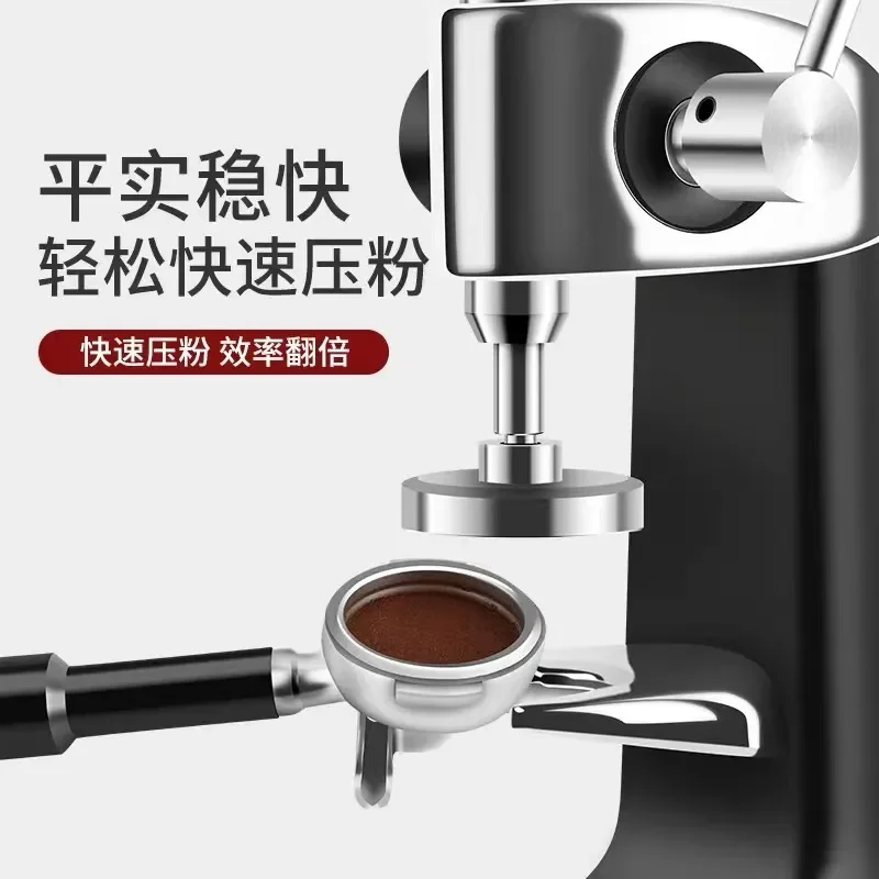 Commercial Automatic Coffee Machine with Powder Press Hammer for Household and Business Use Constant Temperature Brewing