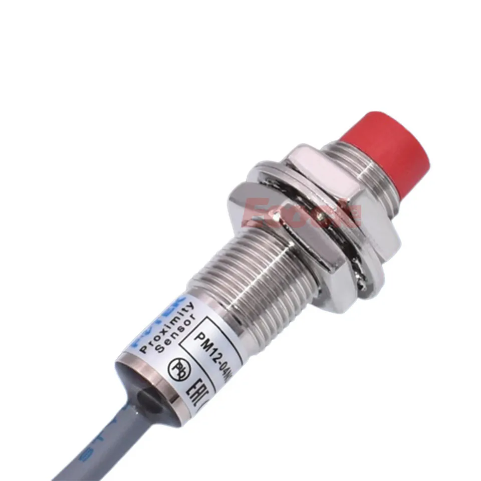 Fotek Original Taiwan Yangming Proximity Switch Pm12-04ns Npn Dc Three-wire Normally Open 24v Short Tube Type