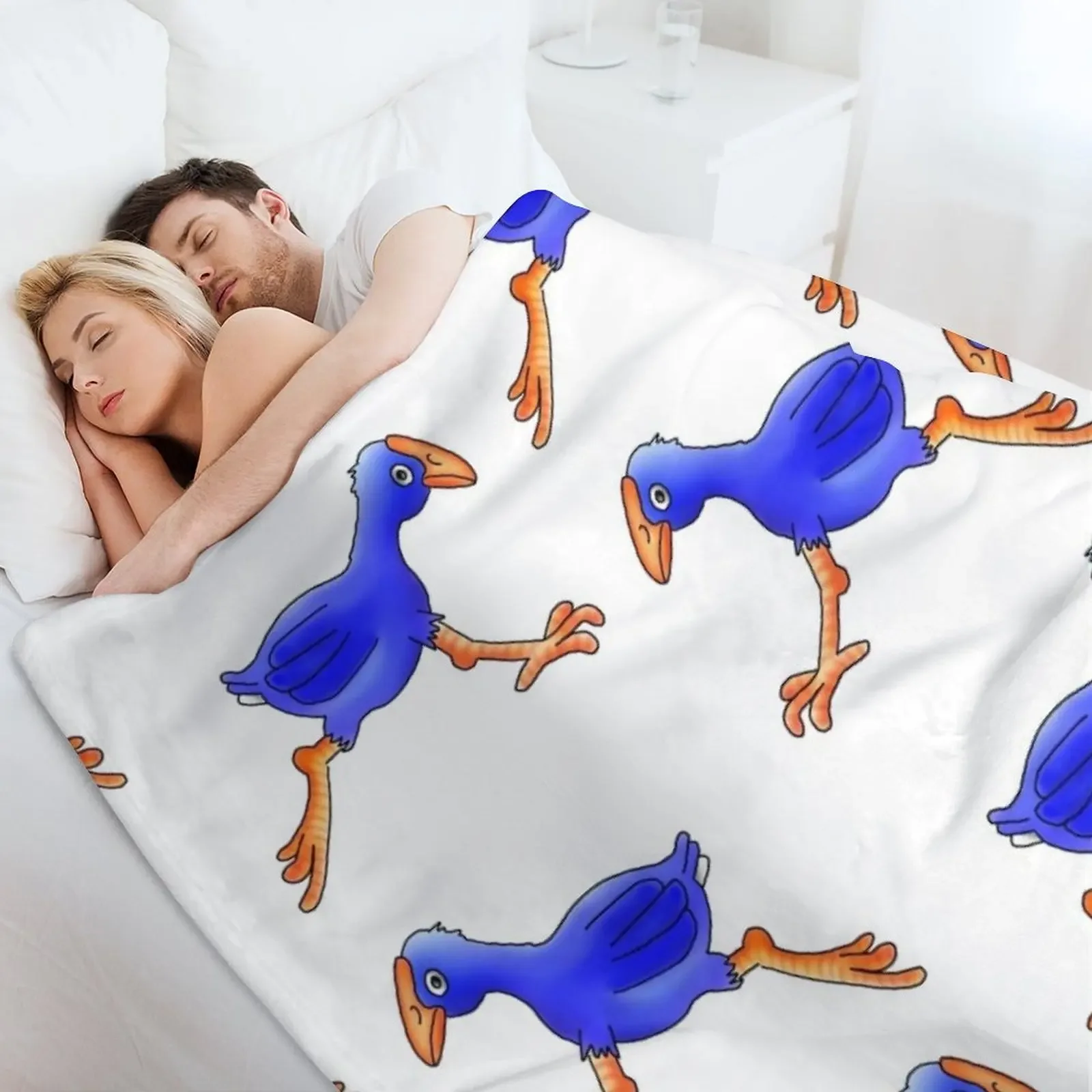 الجري بوكيكو. نيوزيلندا الطيور الأصلية رمي بطانية كيس النوم أريكة عملاقة الأربعاء البطانيات الثقيلة #4