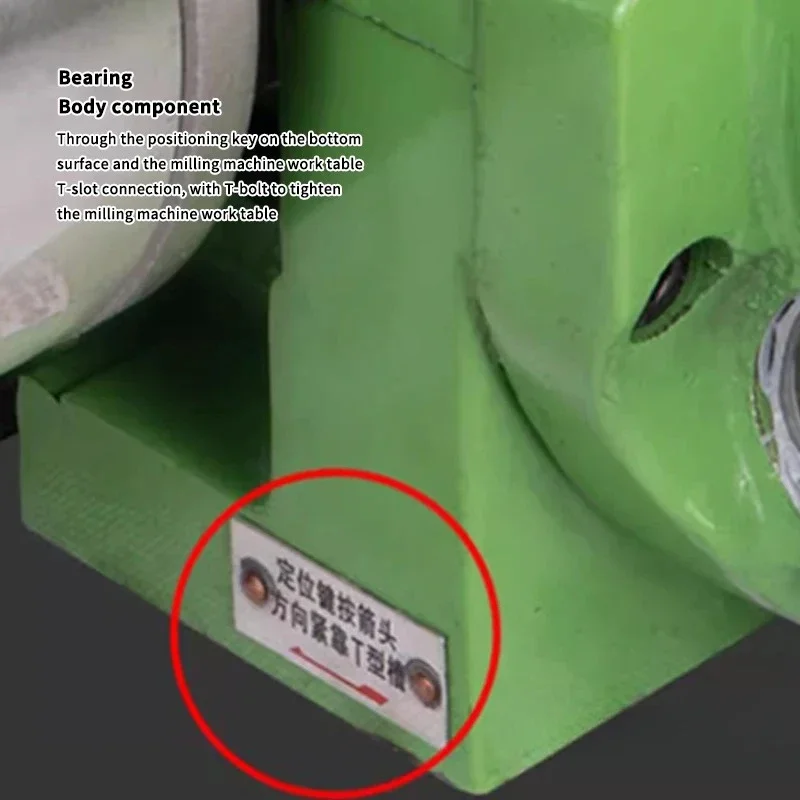Universal Dividing Head F11-160A With Gear K11200A 3-jaw Chuck for Cnc Drilling Milling Lathe Machine Indexing Work