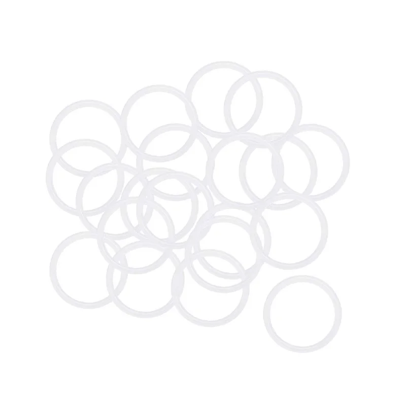 5PCS White Silicone Rubber O Ring VMQ Seal Gasket CS 2.2mm OD 78/80/96/108mm Clear Food Grade Silicone O Ring for Pipe Repair