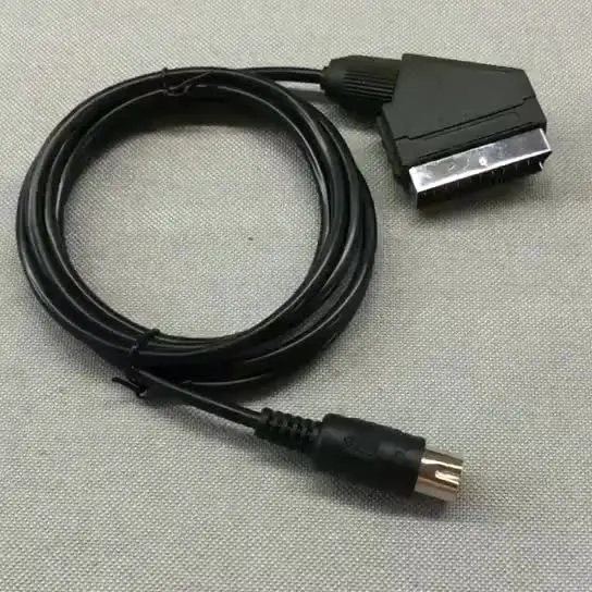 Connectique et chargeur console GENERIQUE Câble péritel AV RGB Scart pour Nintendo Wii Wii U - 1