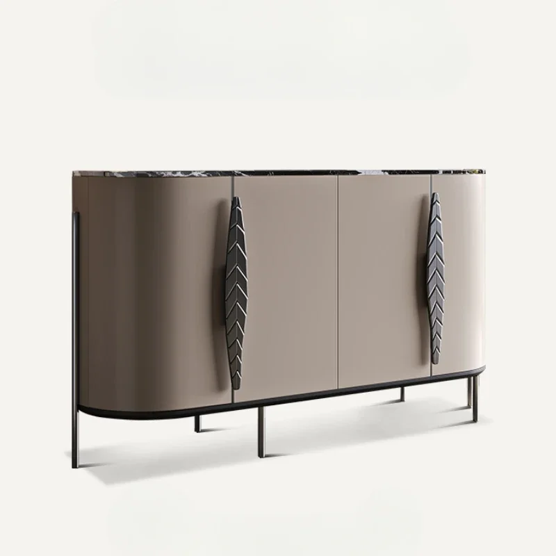 Fashion Morden Living Room Cabinets Storage Wood Entrance Organizer Cabinets Display Cupboard Meuble De Rangement Home Furniture image 6