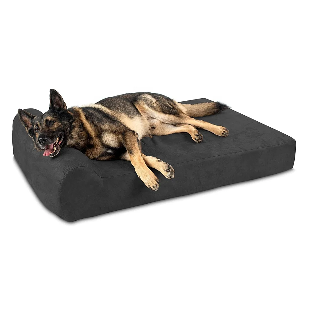 Luxury pet bed rest pillow dog pat memory foam pet bed