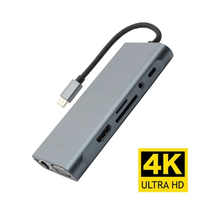 11 in 1 USB C Docking Station HUB Type C to HDMI-Compatible Adapter USB Type C Hubs Splitter for PC Laptop MacBook Pro