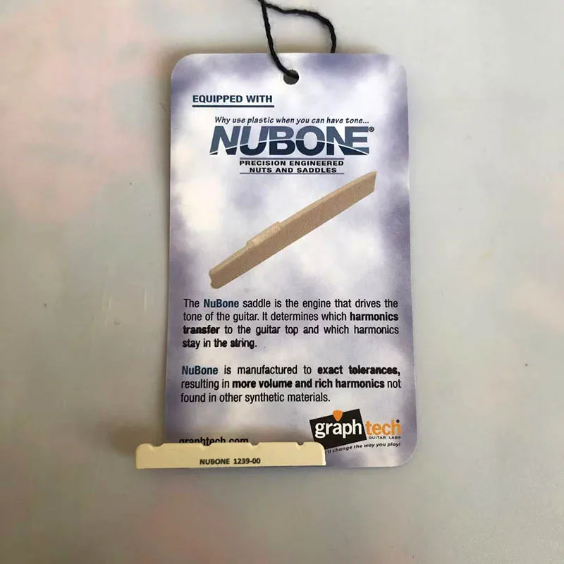 GRAPH TECH Nubone 1239-00 Nut For Jazz Style 4 String Electric Bass Guitar part,Made in canada