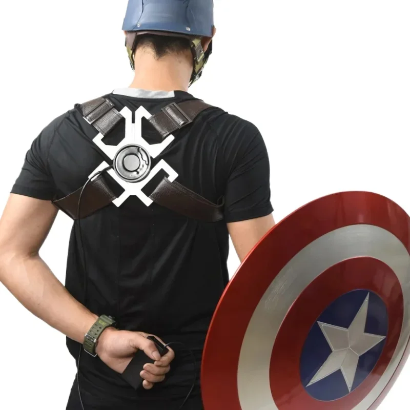 

1/1 arable Electromagnetic Belt Captain America Shield model magnetic adsorption prop cosplay Costume party prop home decoration