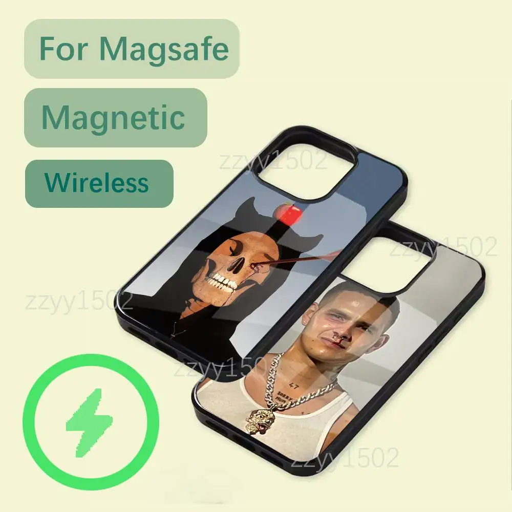 

Rapper S-Slowthai Phone Case For iPhone 17,16,15,14,13,12,11,Pro,Max,Plus,Mini,SE4,E Magsafe Wireless Charging