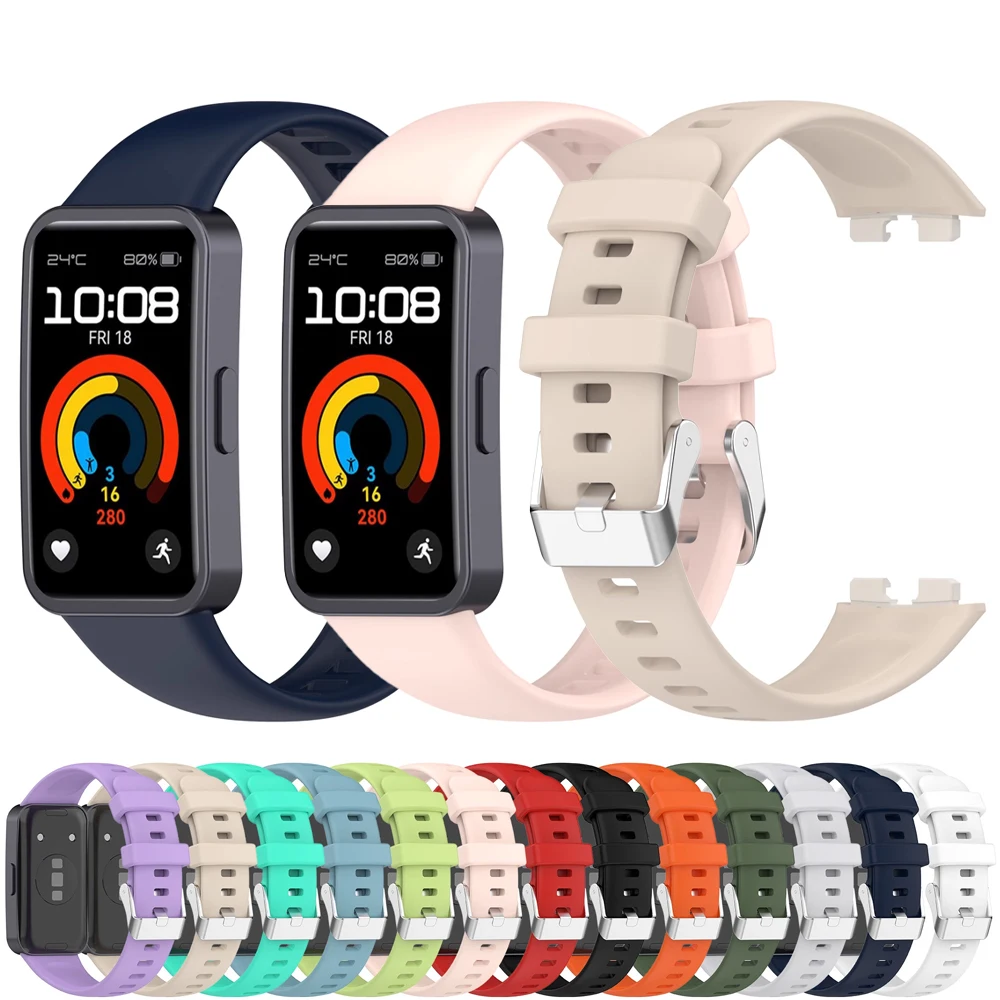 Watch Straps For Huawei Band 8/9/9NFC Accessories Replacement Belt Wrist silicone bracelet correa smartwatch Huawei Band 9 Strap