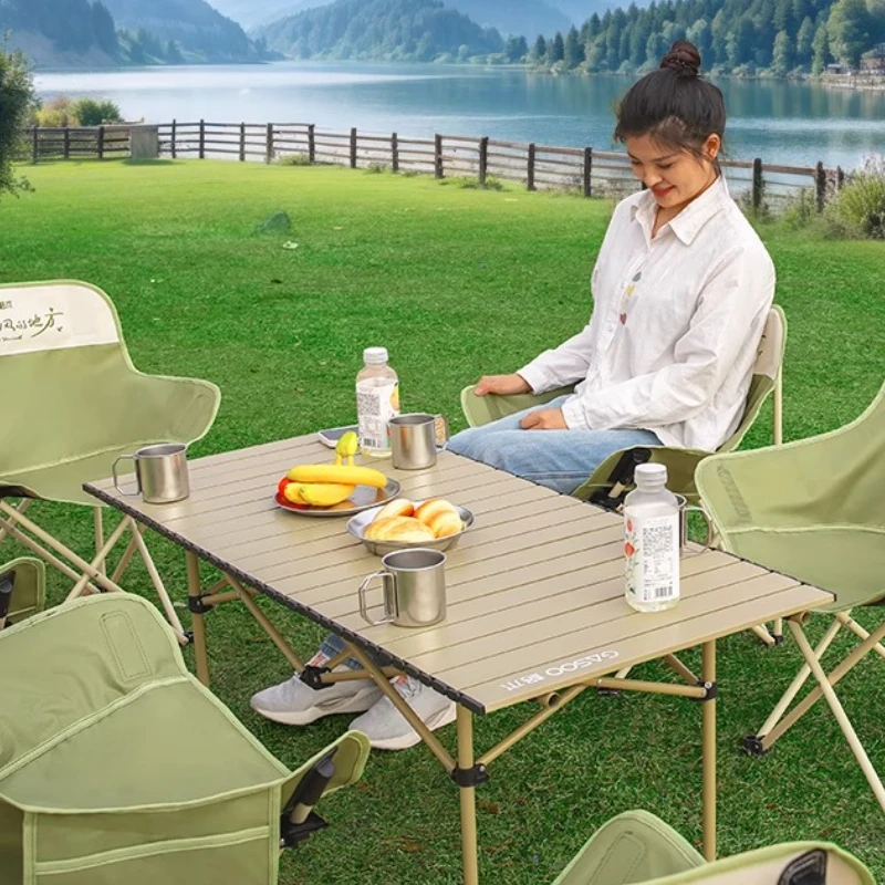 Lounge Sectional Mesa Plegable Camping Furniture High Quality Ecoflow Table Minimalist Sets Table And Chairs Waterproof Table