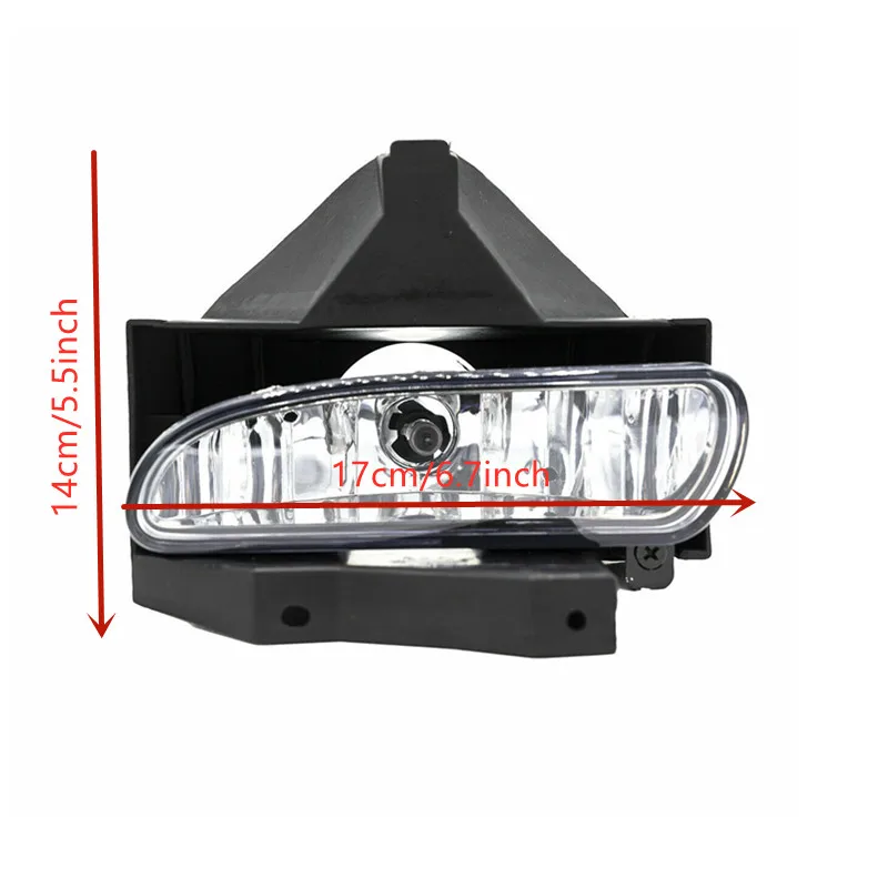 For Ford Mustang 1999-2004 fog light with chromecover Halogen fog lamp Bulb 899 12V 37.5W shipping free
