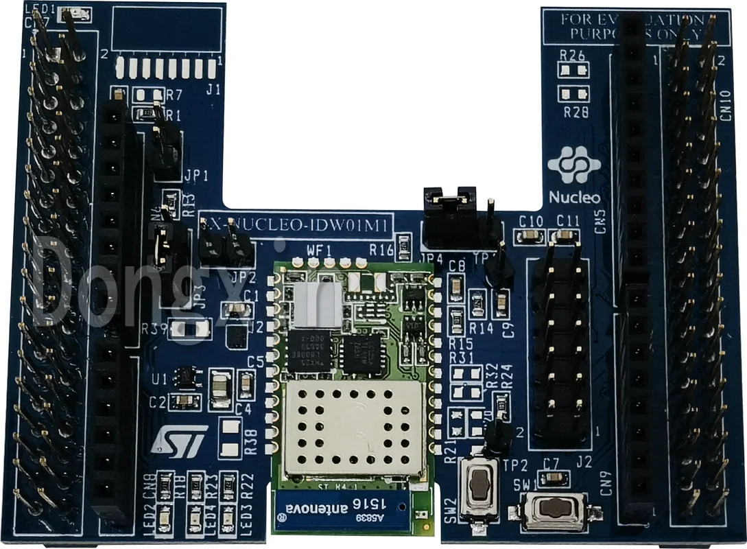 X-NUCLEO-IDW01M1 STM32 Nucleo Wi-Fi extension plate SPWF01SA module, assessed