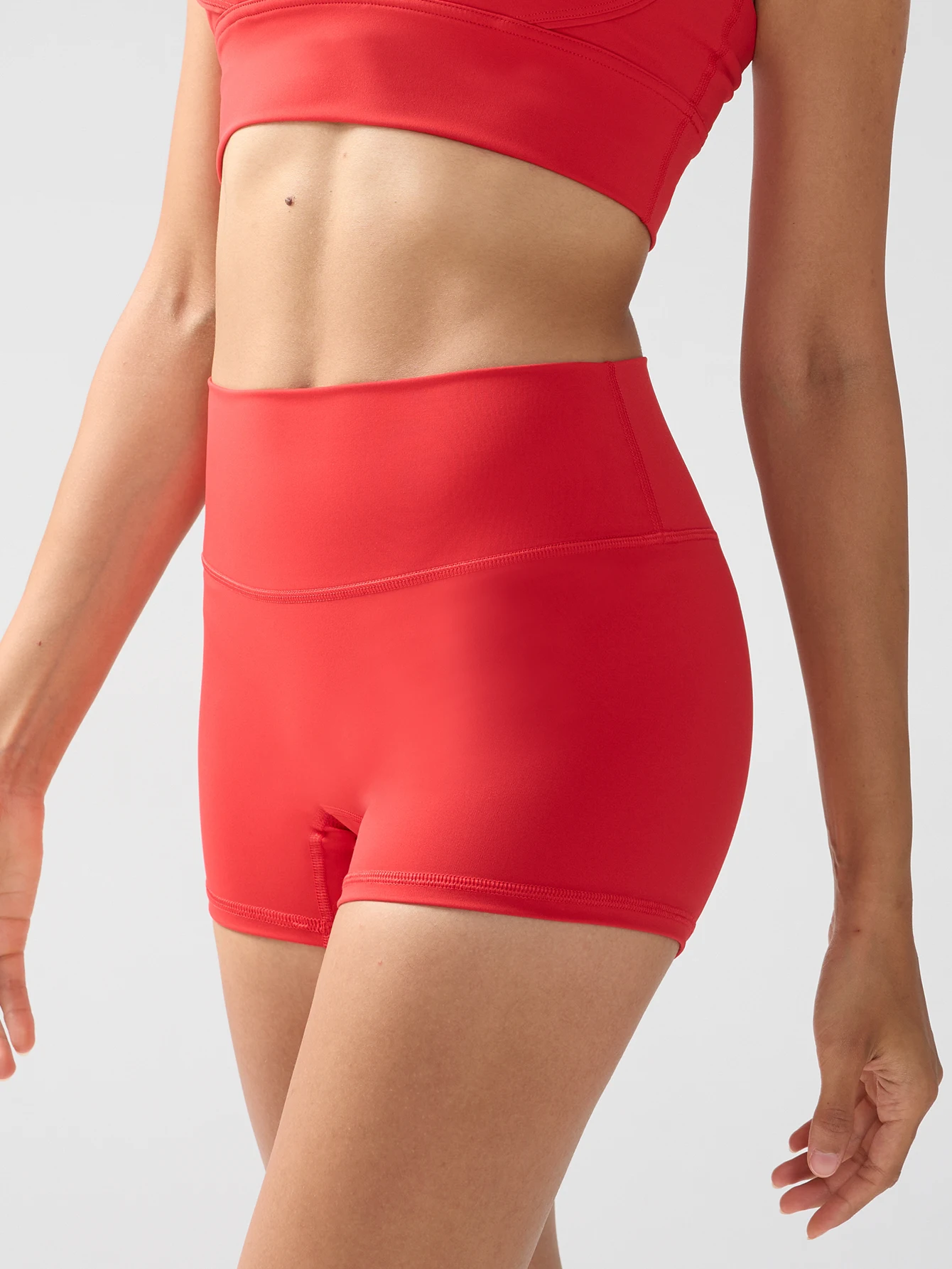 Women Sports Short Yoga Legging Shorts Squat Proof High Waist Fitness Tight Shorts Quick Drying Cycling Workout Gym Shorts