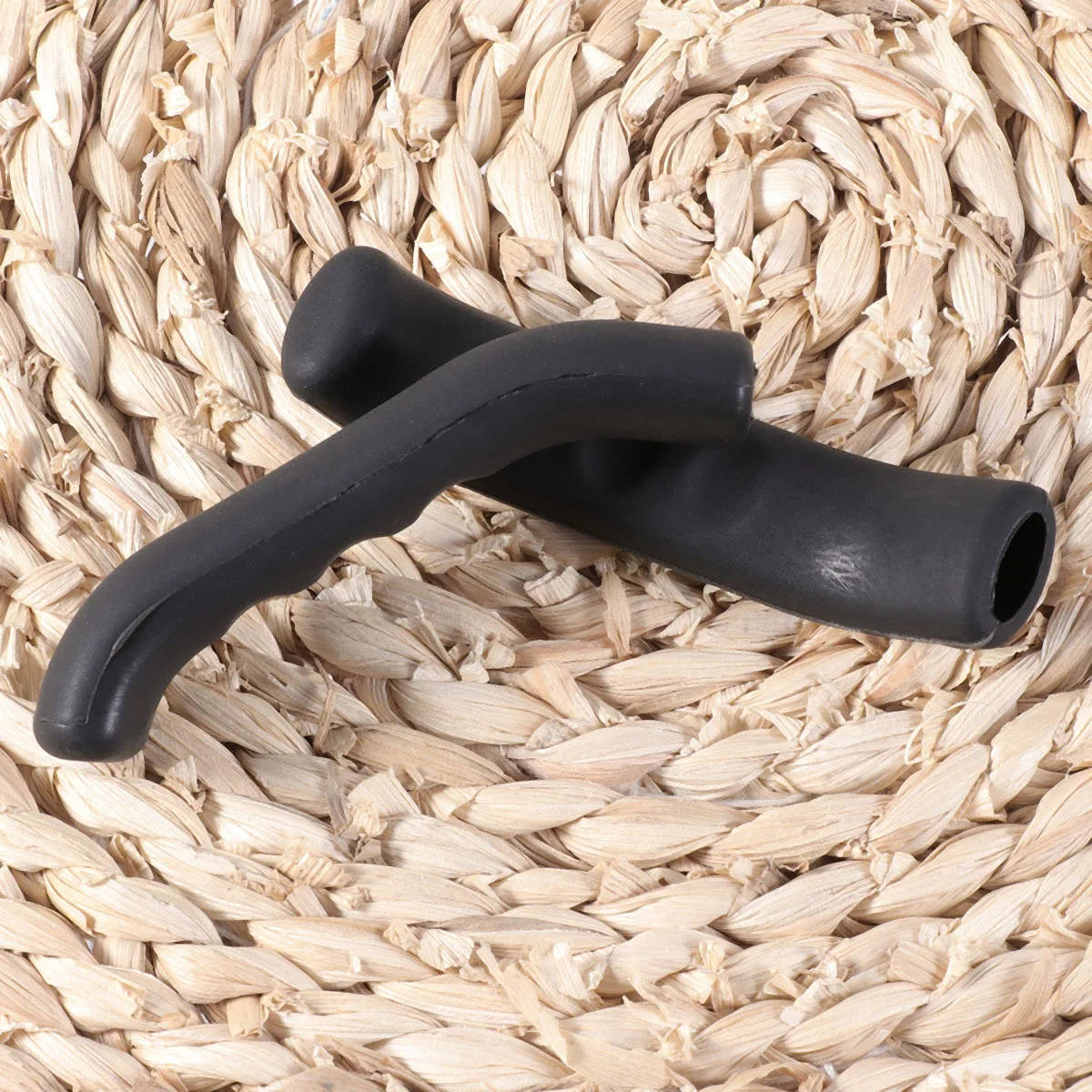 

1Pair Handlebar Grips Silicone Comfortable Anti-Slip for Bike Brake Handle Vibration Reduction Long Distance Riding Black