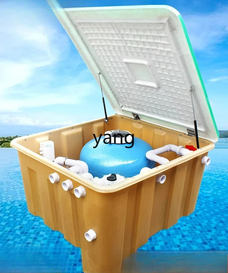 LTT swimming pool circulation filtration equipment Buried all-in-one water treatment filter