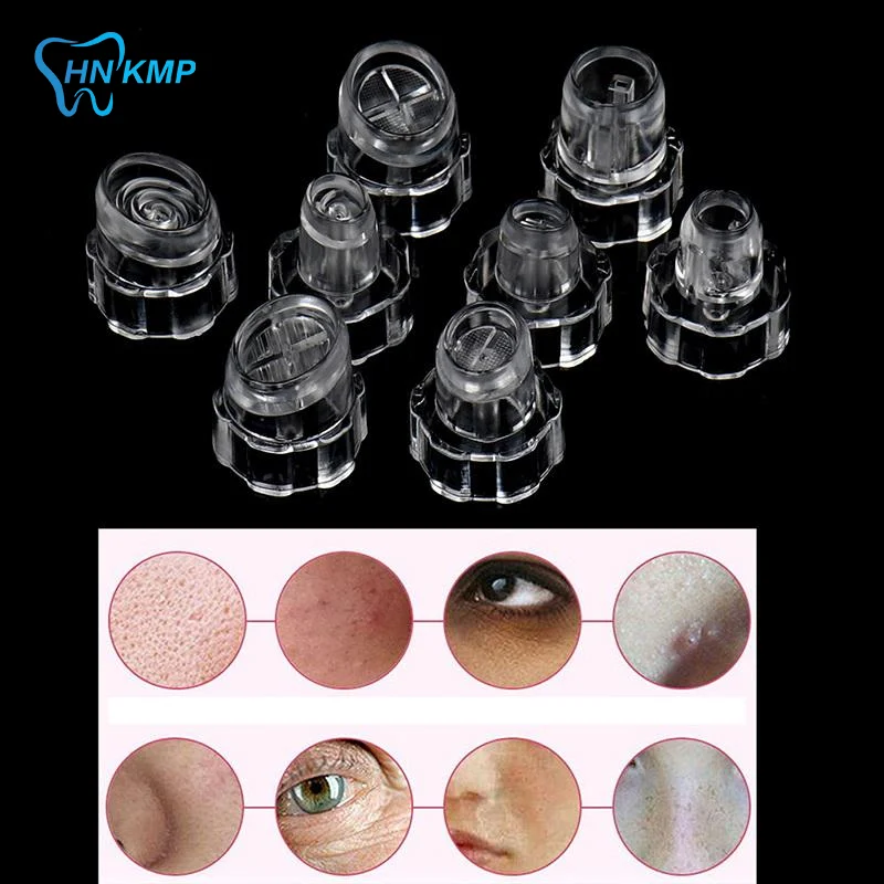 8PCS/Pack Tip Head Replacement Plastic For Hydro Water Facial Skin Oxygen Dermabrasion Machine
