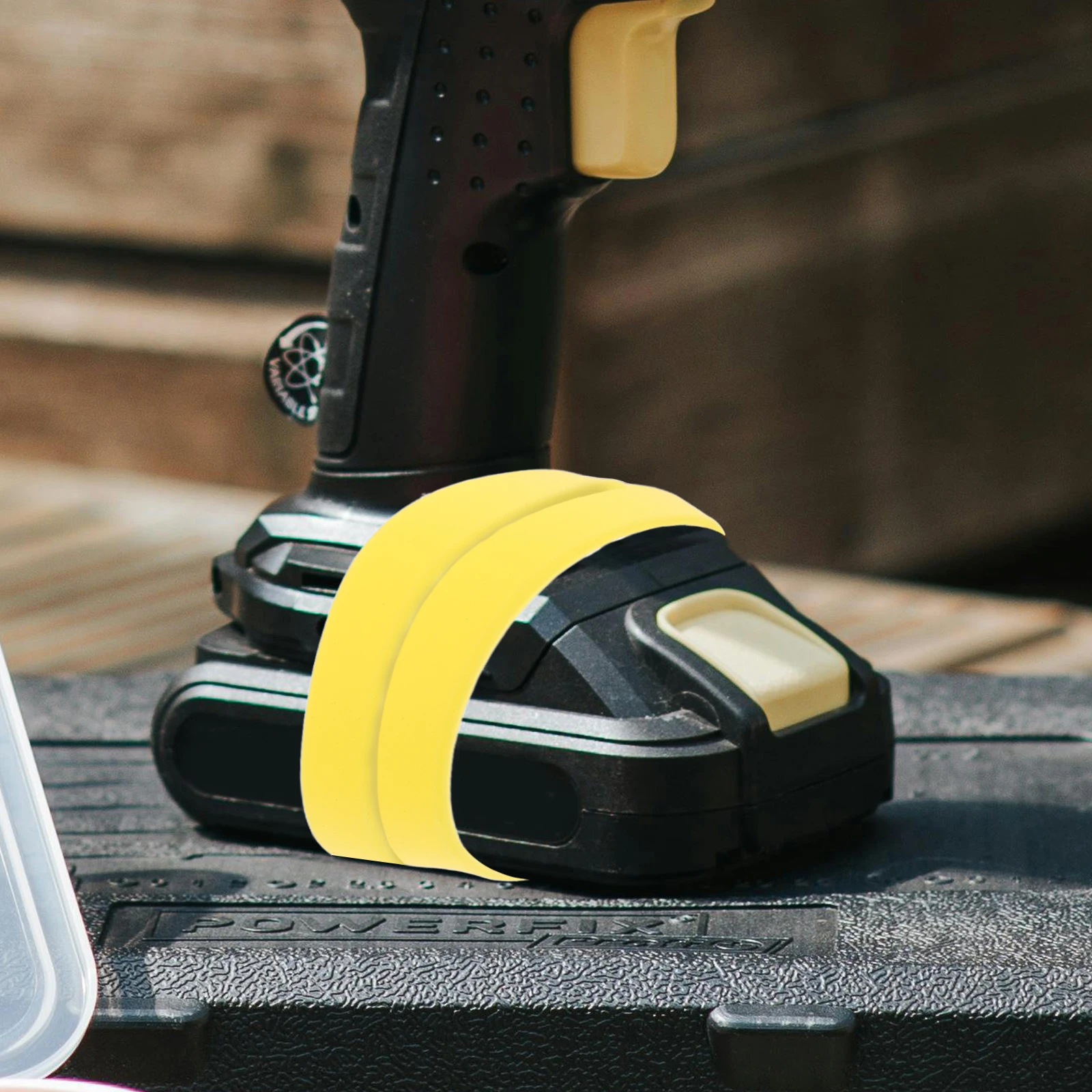 

6 pcs Electric Wrench Hold Down Straps Durable Elastic Material Universal Compatibility Rubber Bands tie down