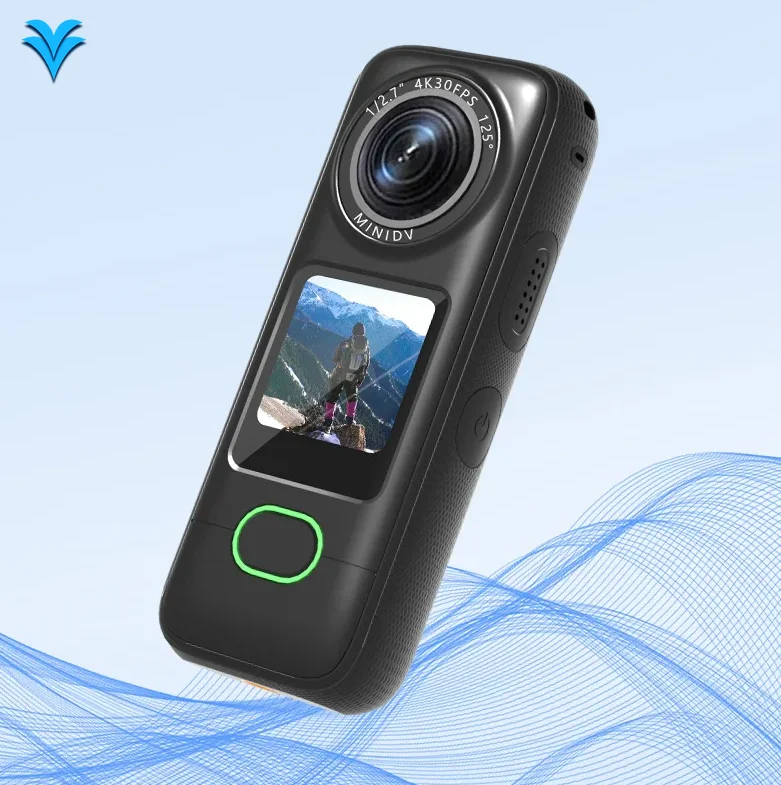 

Anti Shake Driving Recorder Camera Pocket Thumb Sports Camera Waterproof Touch Screen 4K Video HD Lens