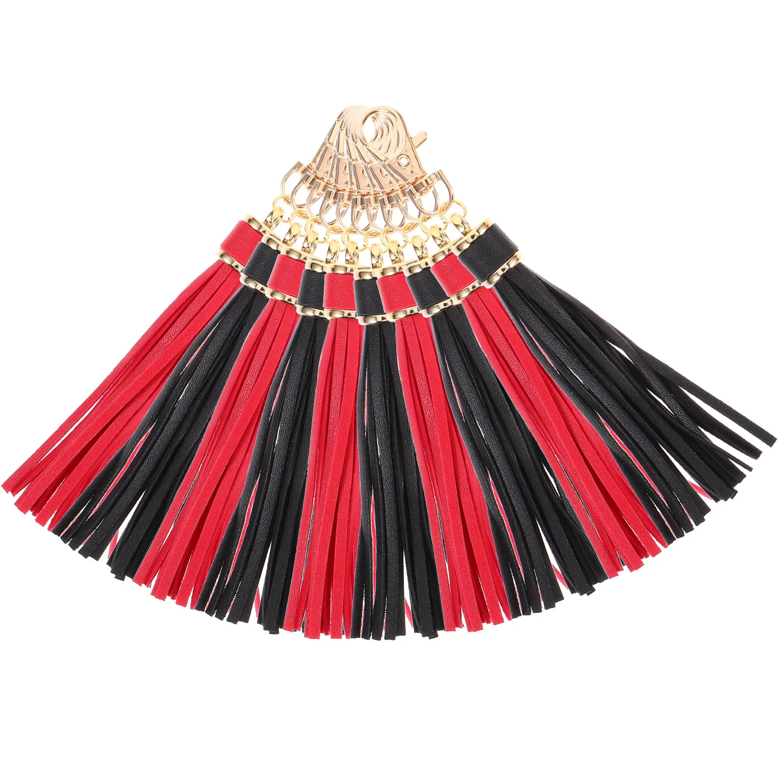 

10Pcs Tassel Keychain Portable Bag Pendant Decorative Purse Handbag Charm for Car Key Accessories Tassel Keychain Charm