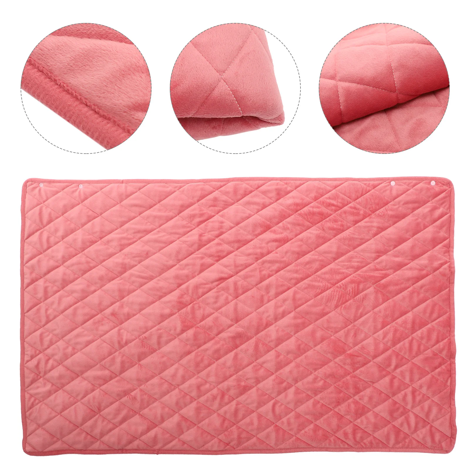 

Winter Electric Heated Crystal Office Home Body Warm Portable Pad Sofa Bed Camping Reusable Warm Blanket For Women Usb