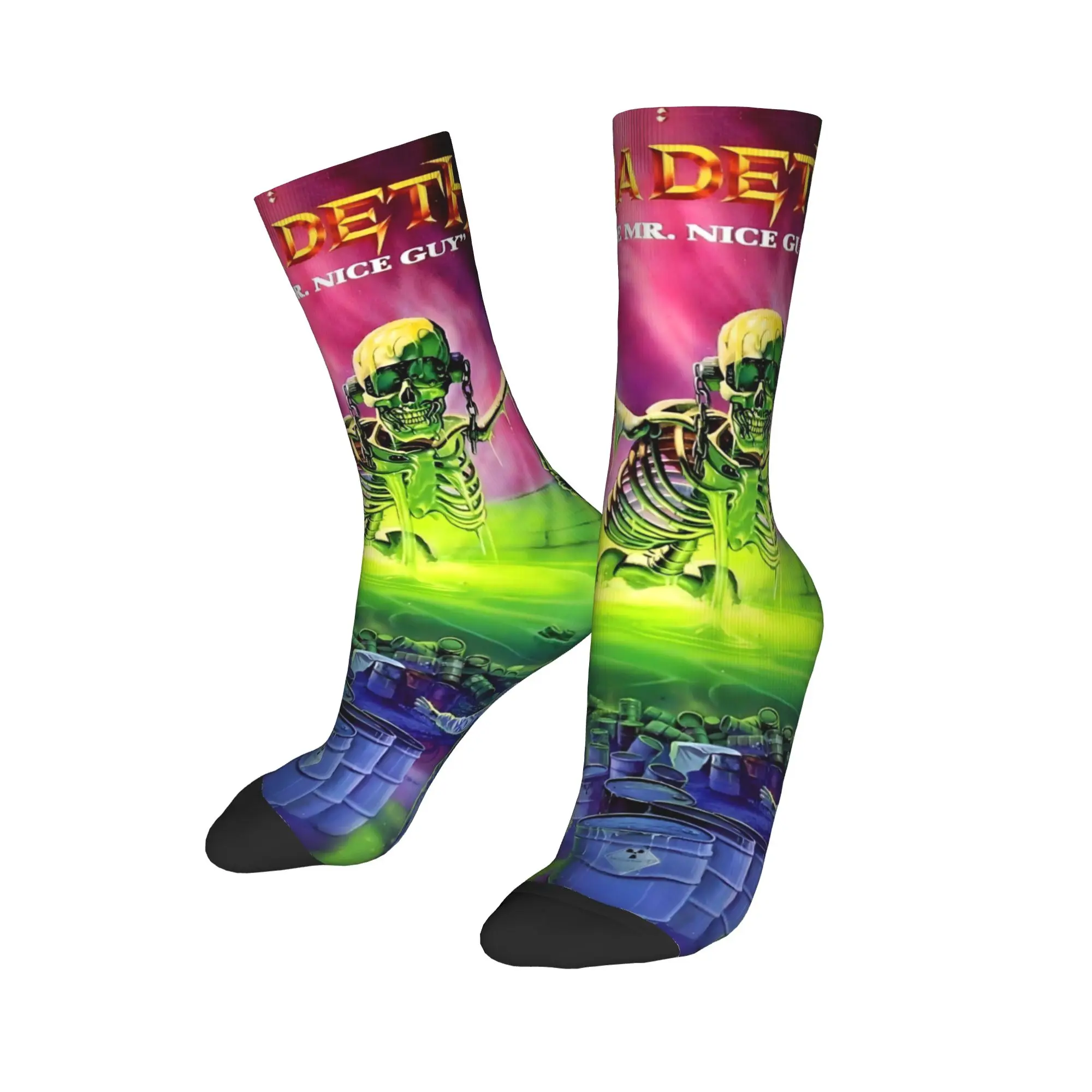 

Носки M-Megadeths на заказ, мужские и женские теплые модные носки в стиле хэви-метал с рок-группой Fallen Angel Crew